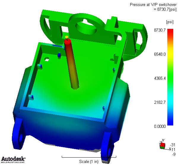 Injection molding simulation software