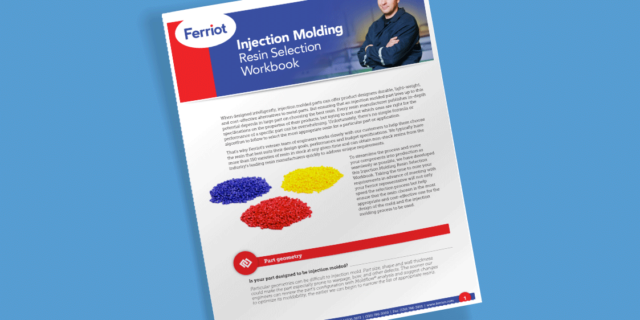 Injection Molding Resin Selection Workbook